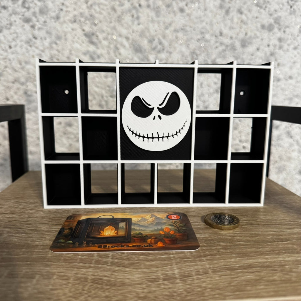 Display Shelf for 20 Bitty Pop Nightmare Before Christmas themed