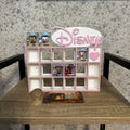 Display Shelf for Bitty Pop Disney themed 19 slots unit white pink