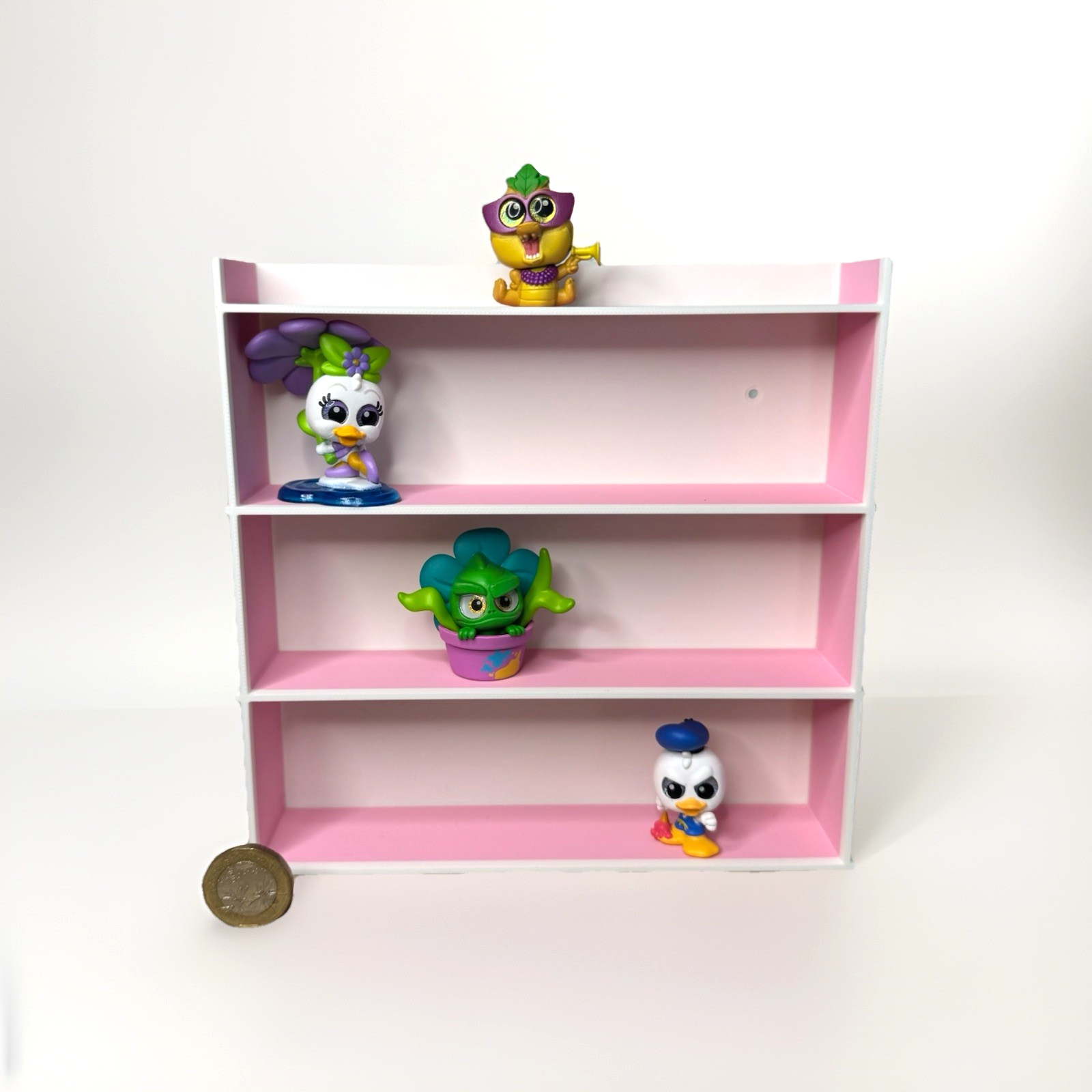 Display Shelf for Disney Doorables Figures 3 Tier Mini Figure Shelf