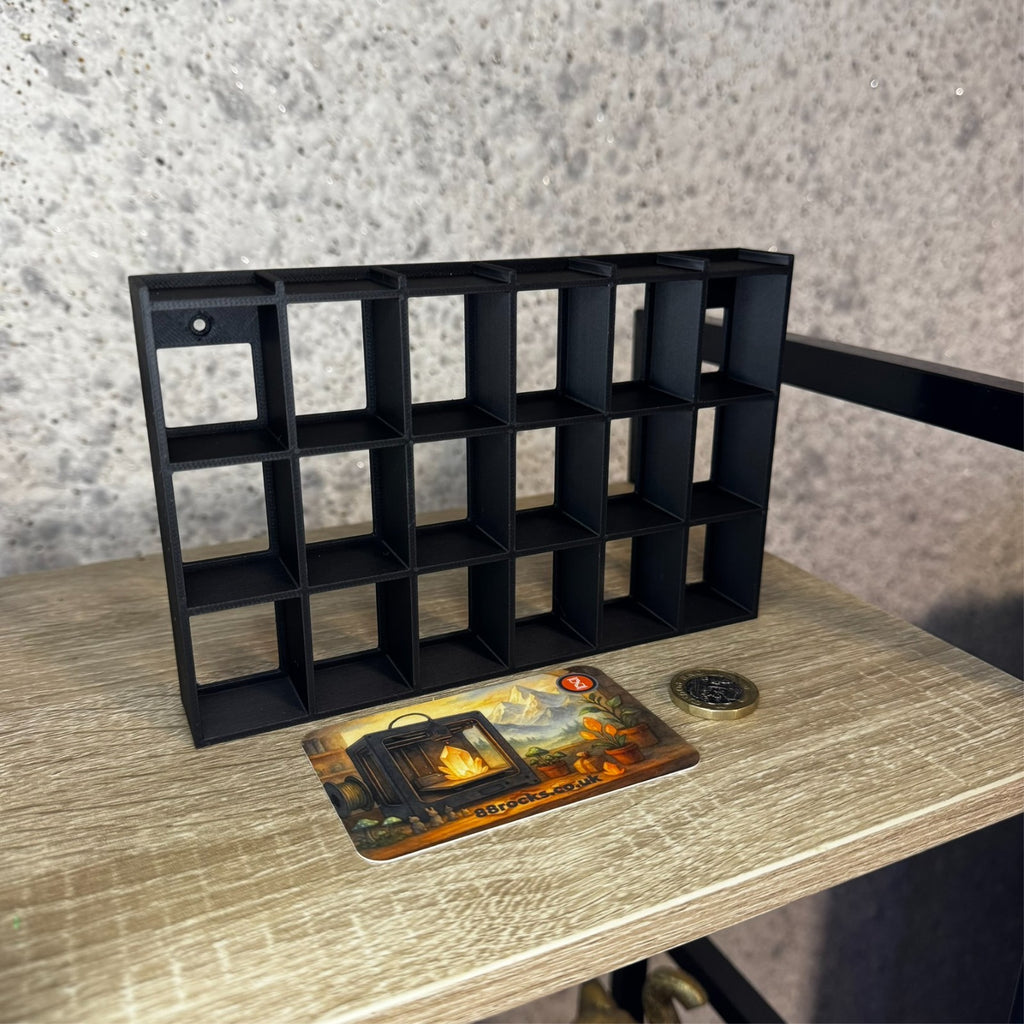 Display Shelf for Bitty Pop 24 slots black unit