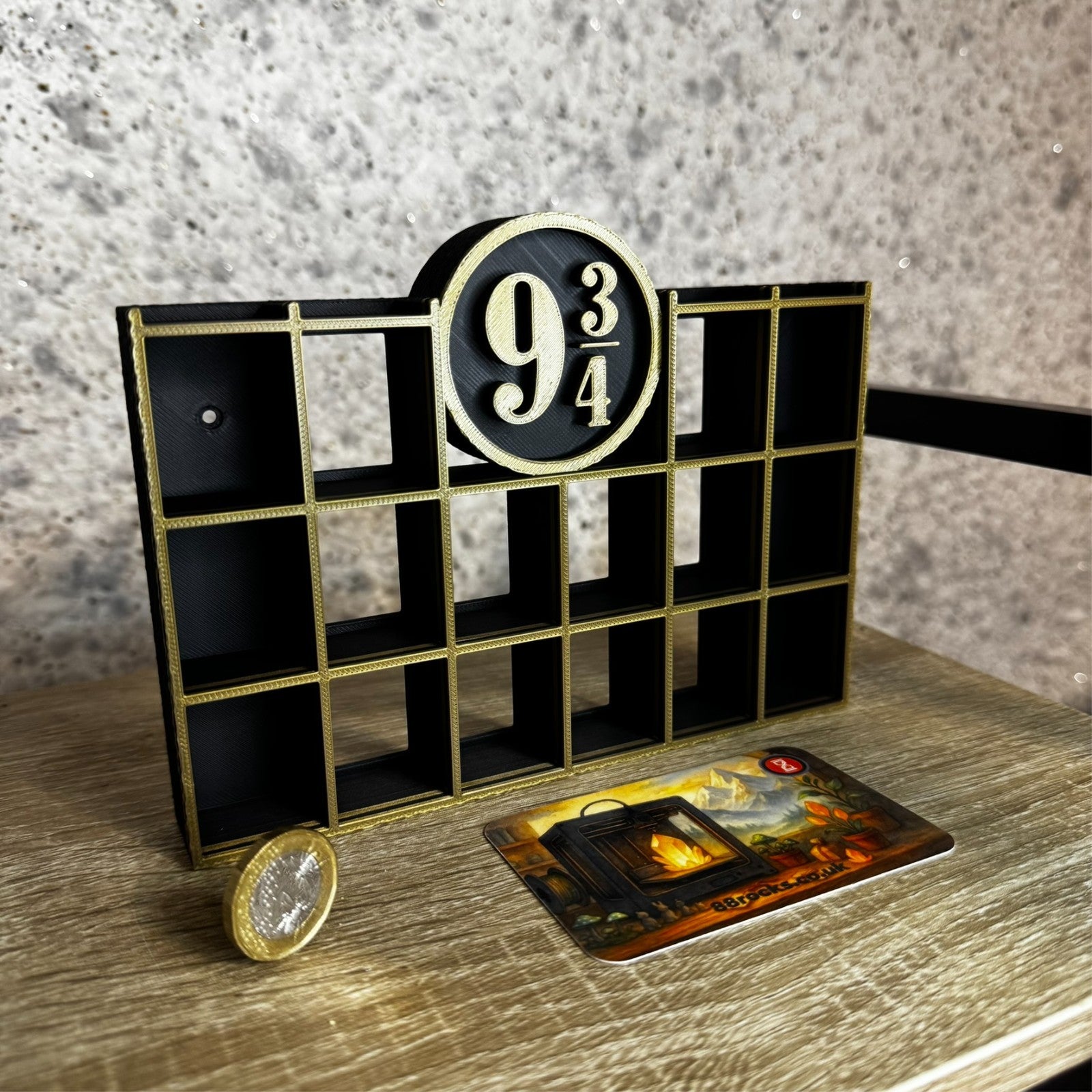 Display Shelf for Bitty Pop Harry Potter themed, 20 slots organizer