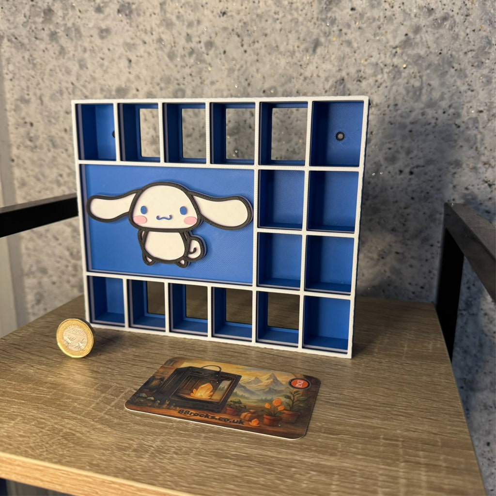 Display Shelf for 16 Bitty Pop Cinnamoroll themed organizer