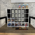 Display Shelf for Bitty Pop 30 slots black white organizer