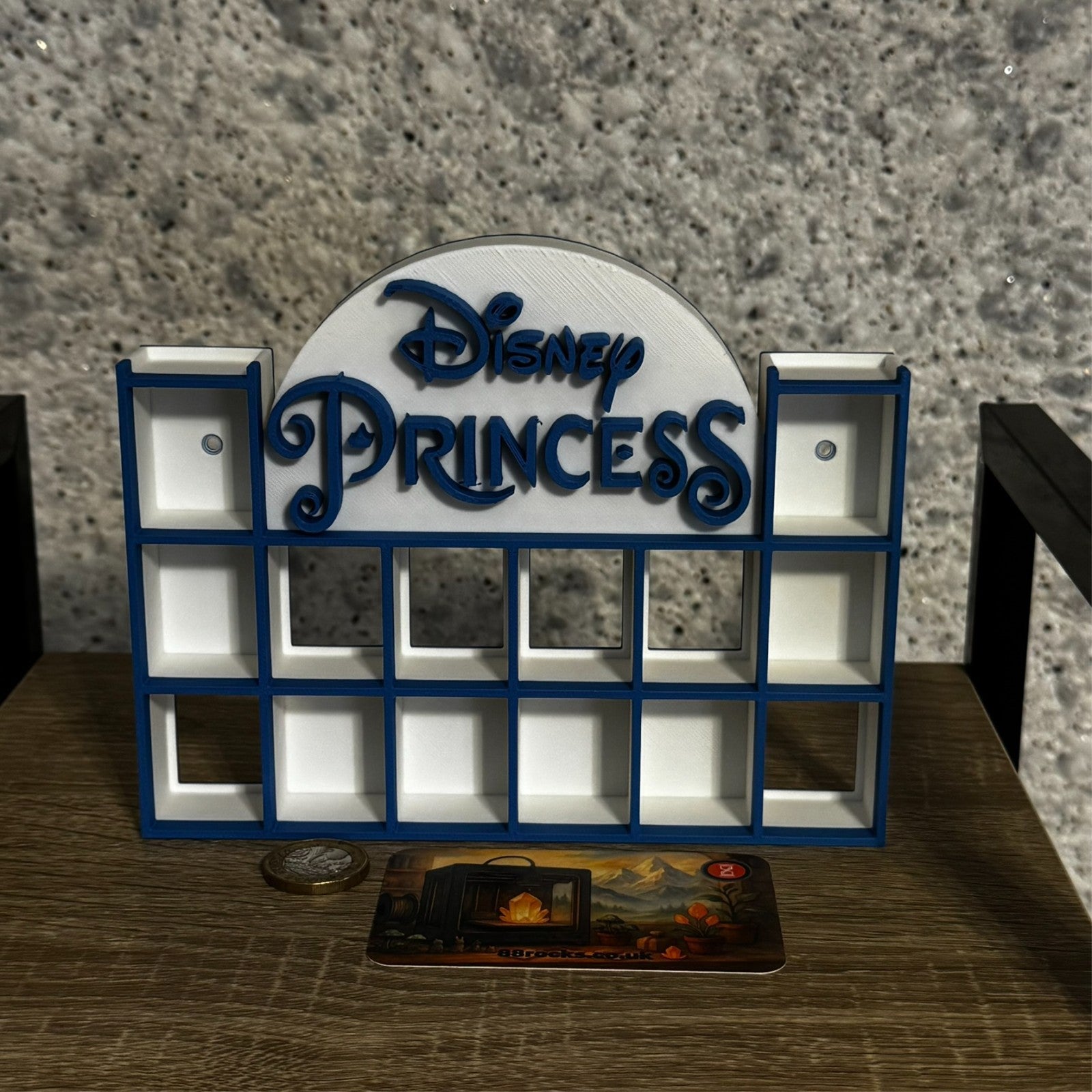 Display Shelf for Bitty Pop mini figures  Disney Princess themed