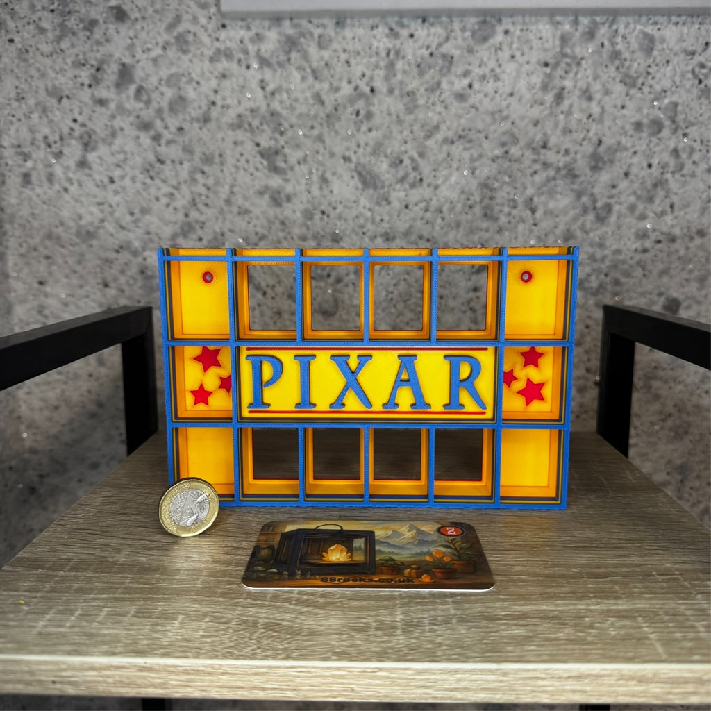 Display Shelf for Bitty Pop Pixar themed, 20 slots organizer