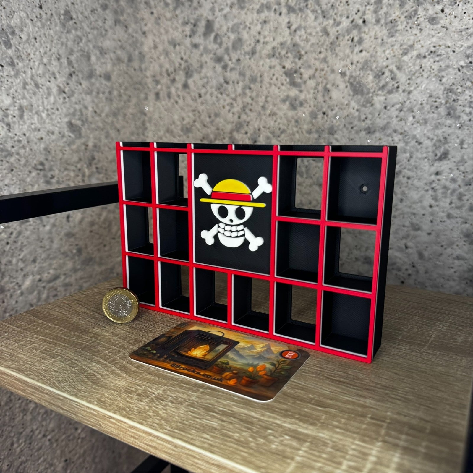 Shelf for Bitty Pop collection in One Piece theme