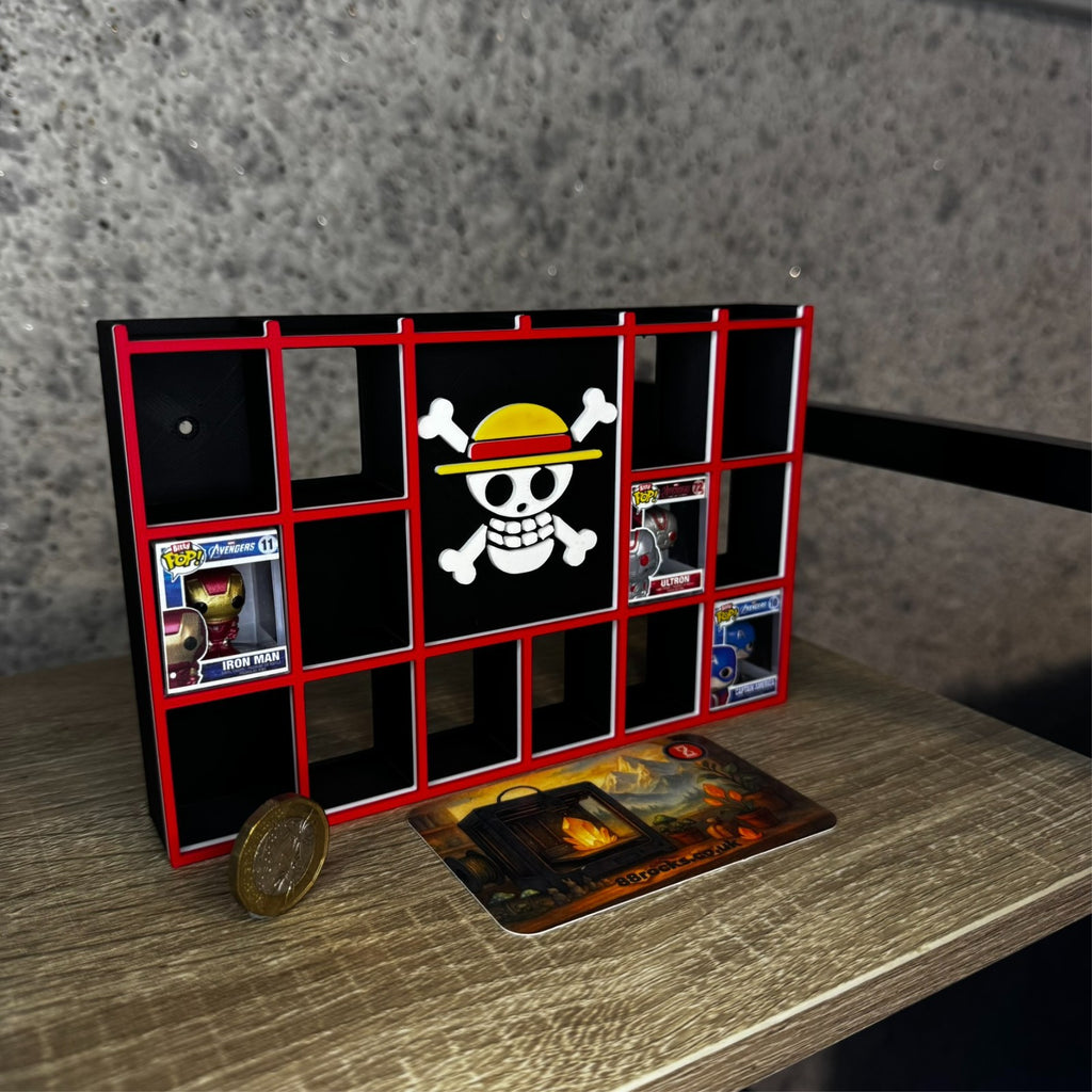 Shelf for Bitty Pop collection in One Piece theme