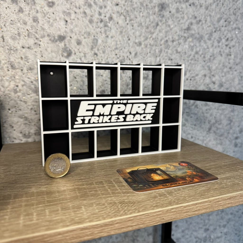 Display Shelf for 20 Bitty Pop Empire Strikes Back themed organizer