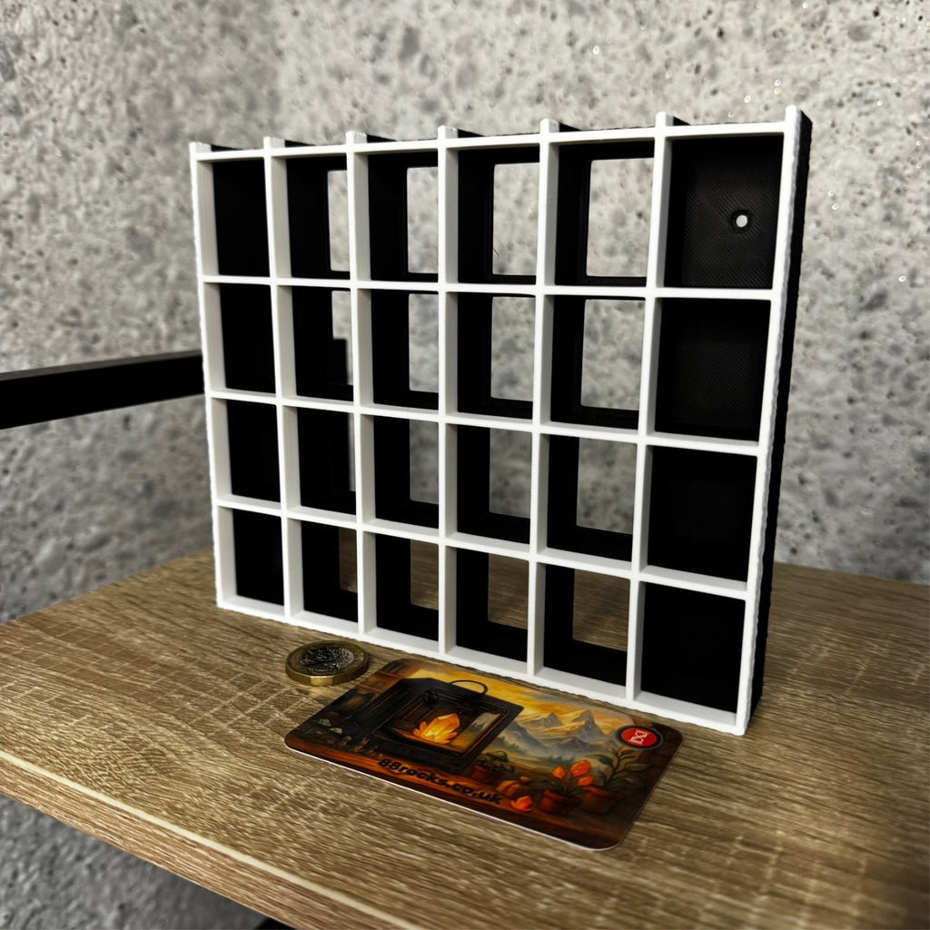 Display Shelf for Bitty Pop 30 slots black white organizer