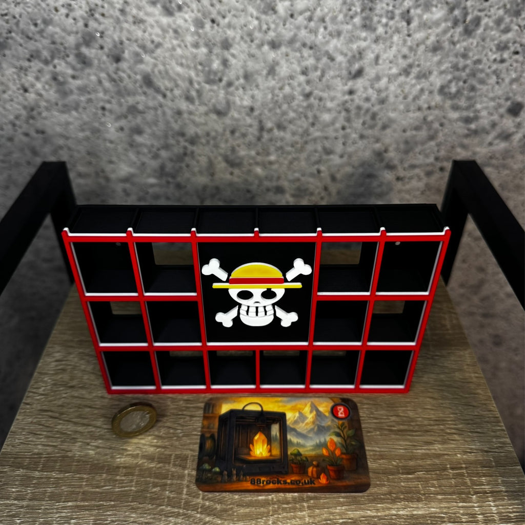 Shelf for Bitty Pop collection in One Piece theme