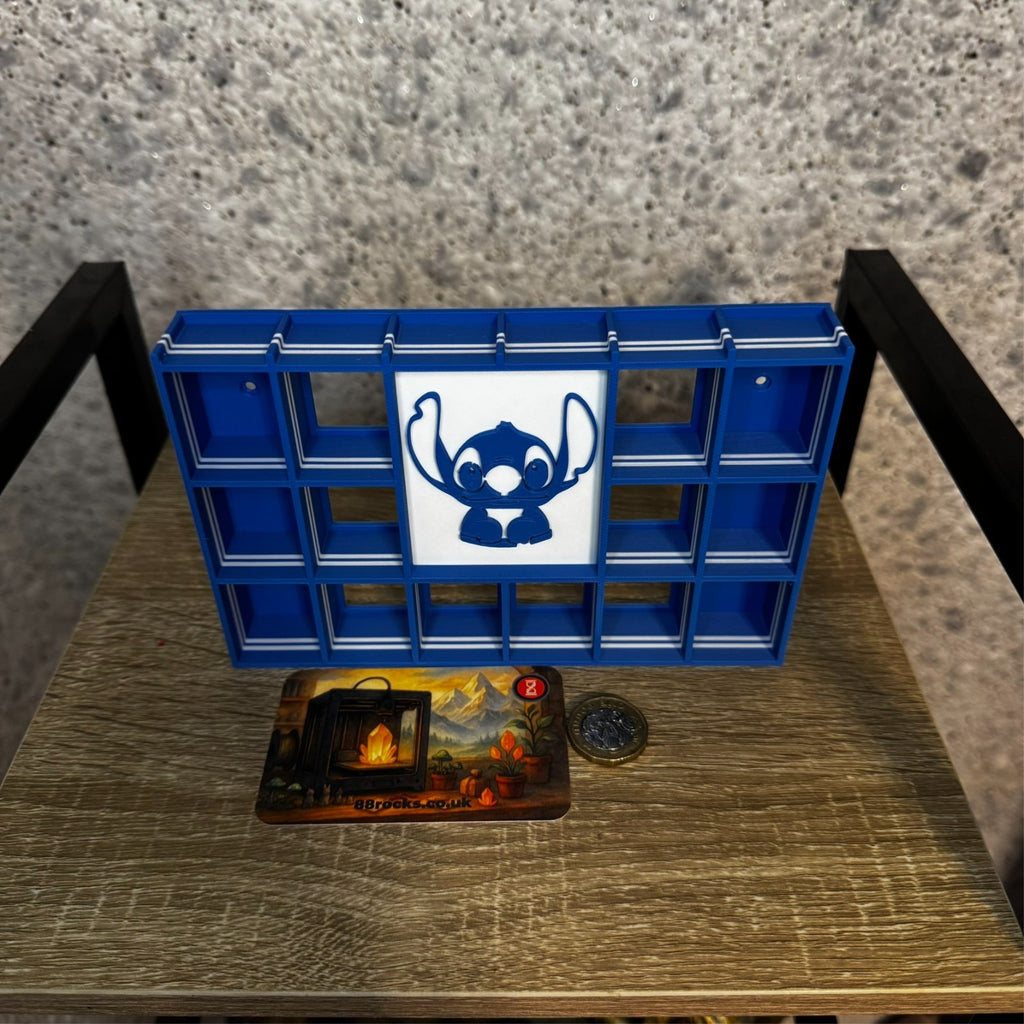 Display Shelf for Bitty Pop in Stitch Theme 20 Slots organizer