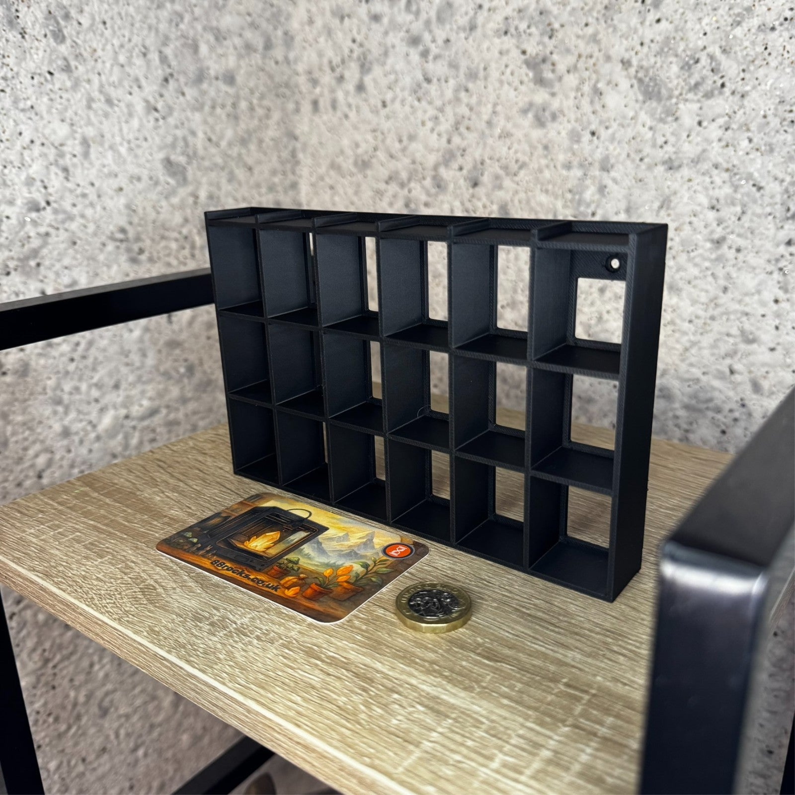 Display Shelf for Bitty Pop 24 slots black unit