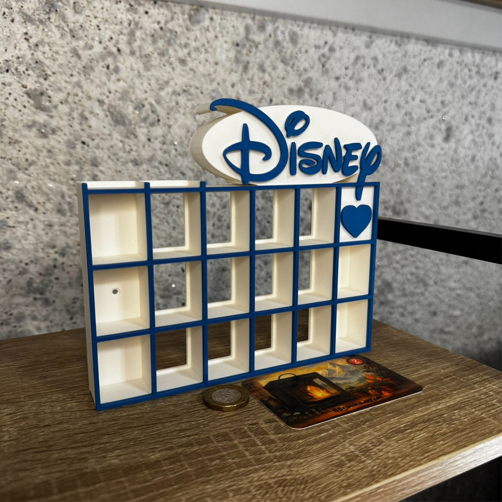 Display Shelf for Bitty Pop Disney themed 19 slots unit w&b