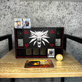 Display Shelf for Bitty Pop The Witcher themed, 16 slots