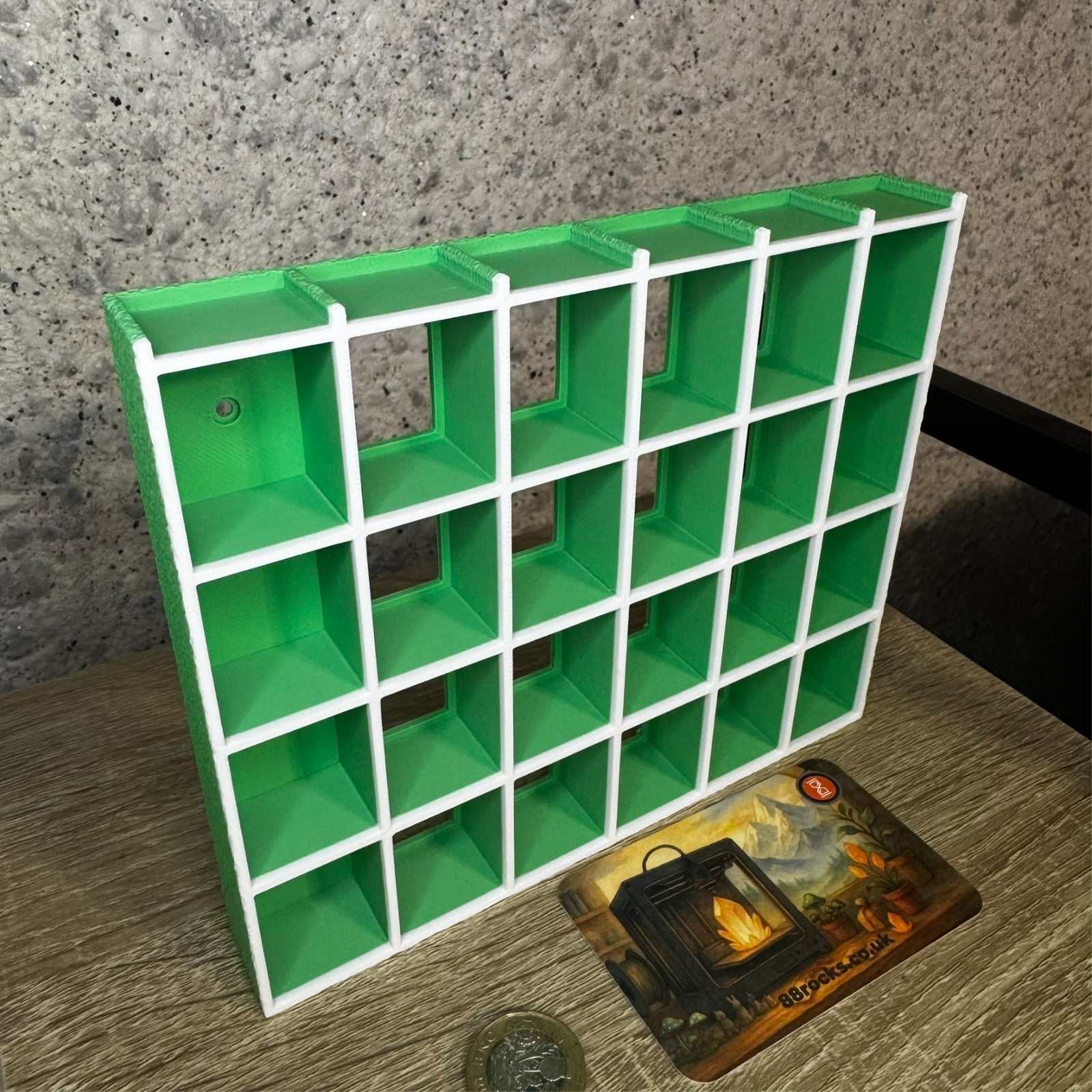 Display Shelf for Bitty Pop Figures 30 slots organizer