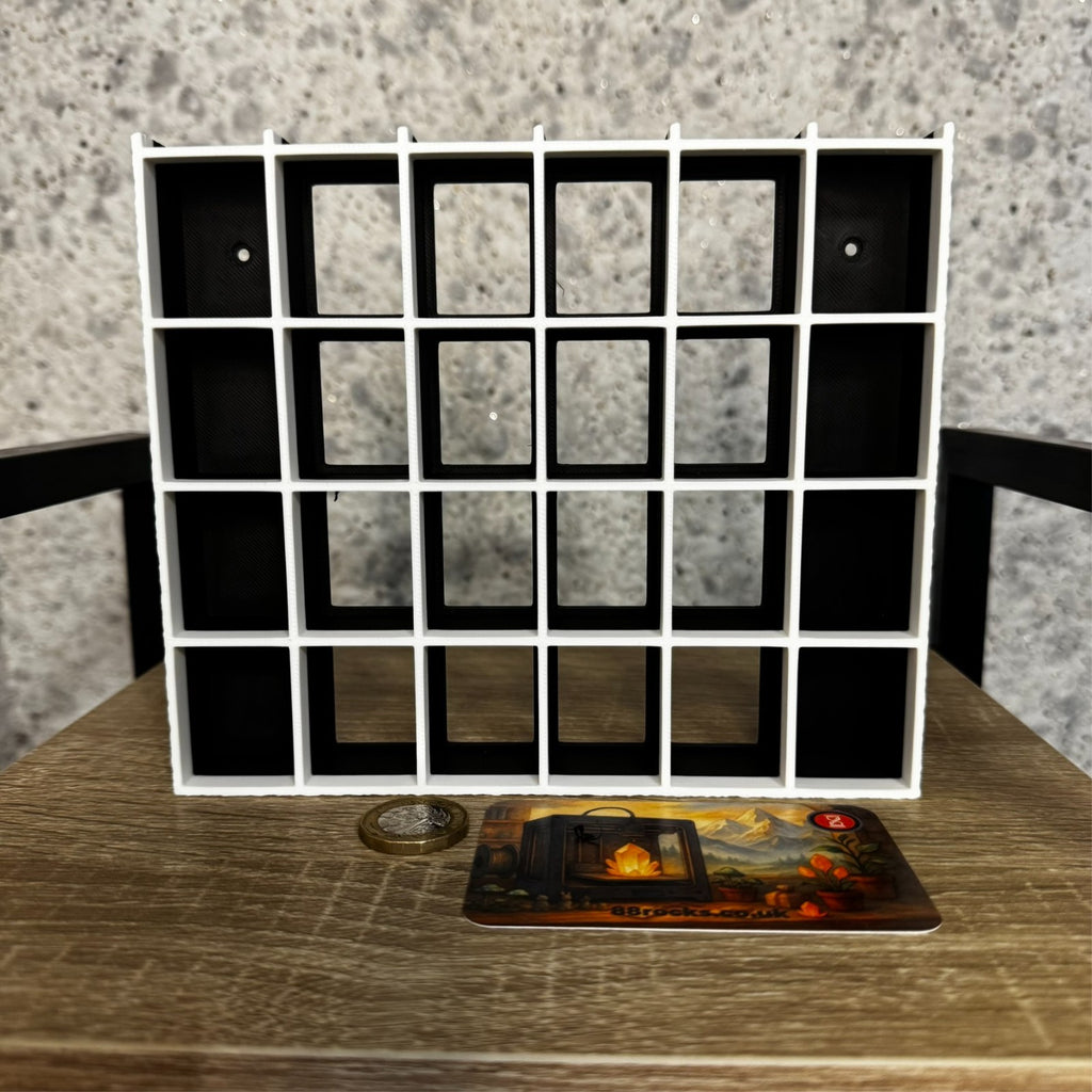 Display Shelf for Bitty Pop 30 slots black white organizer