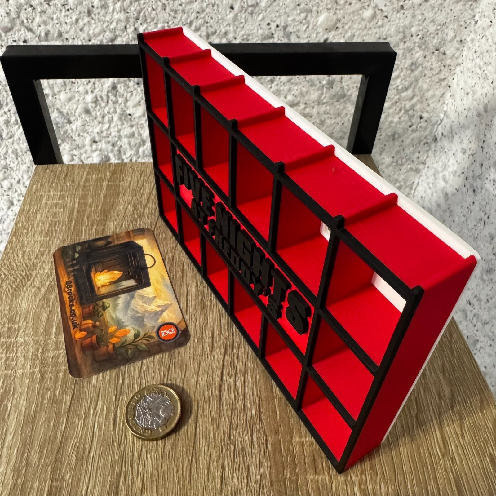 Display Shelf for 20 Bitty Pop in Five Nights at Freddy's themed
