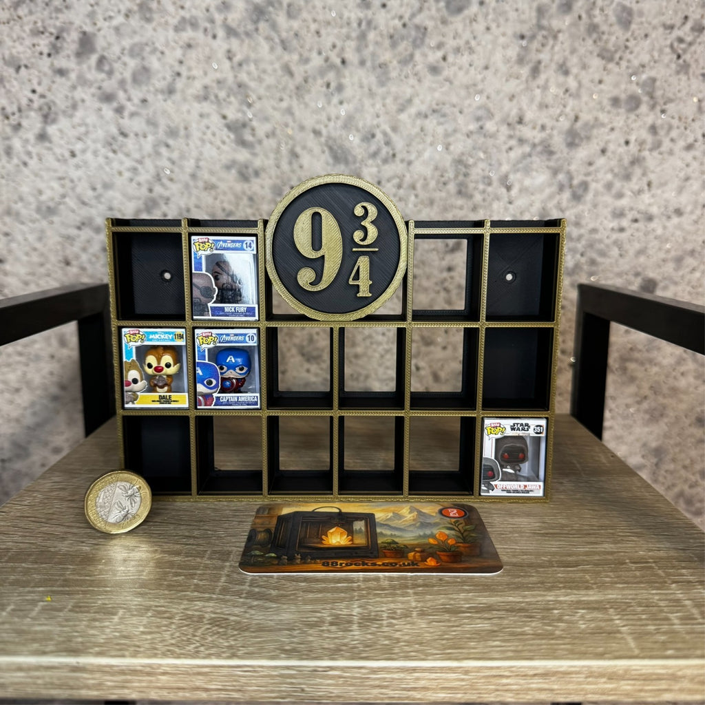 Display Shelf for Bitty Pop Harry Potter themed, 20 slots organizer