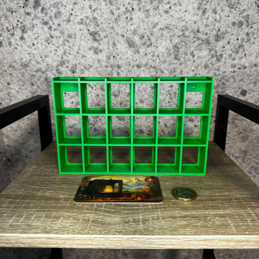 Display Shelf for Bitty Pop 24 slots green unit