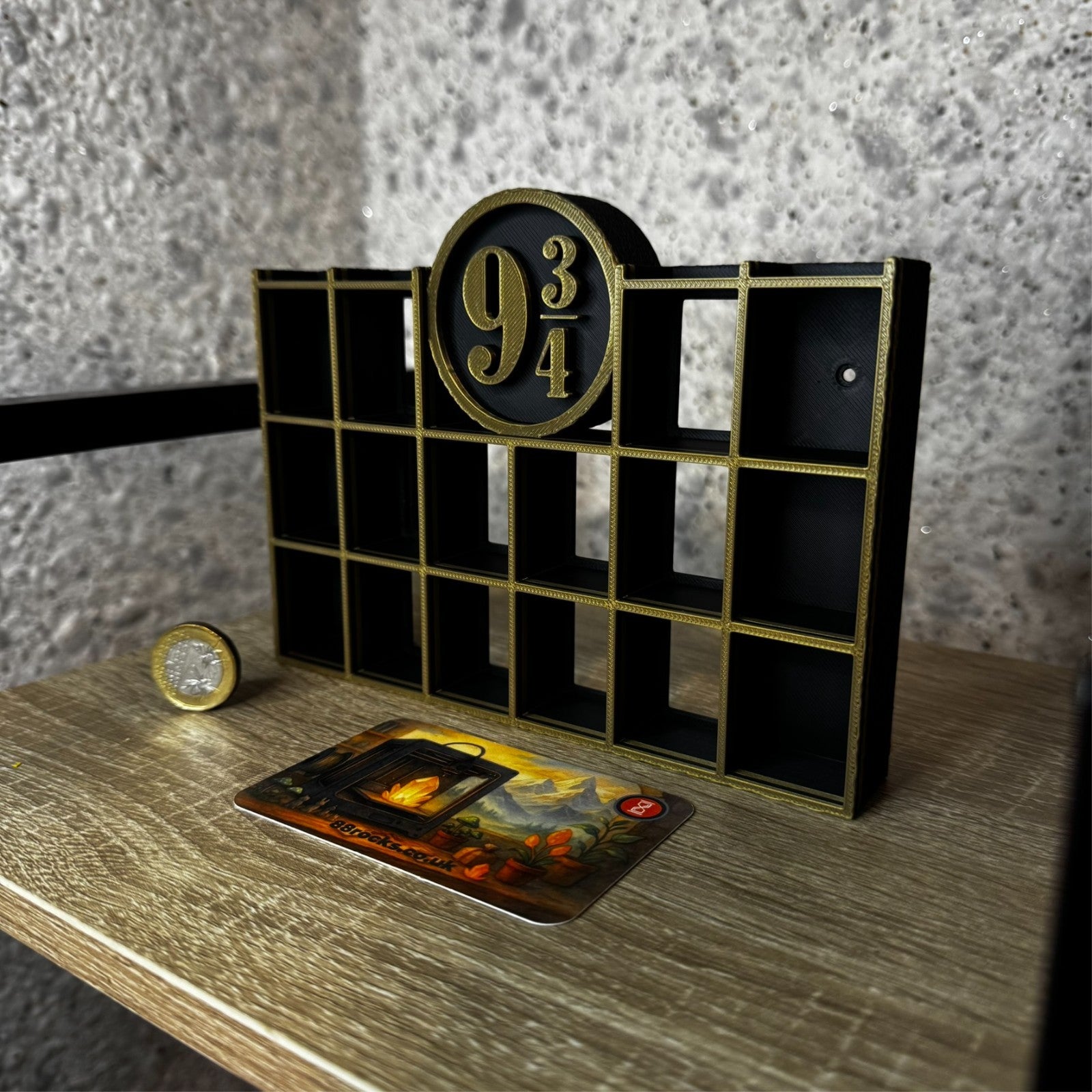 Display Shelf for Bitty Pop Harry Potter themed, 20 slots organizer