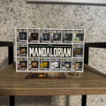 Display Shelf for Bitty Pop in mandalorian themed 20 slots organizer