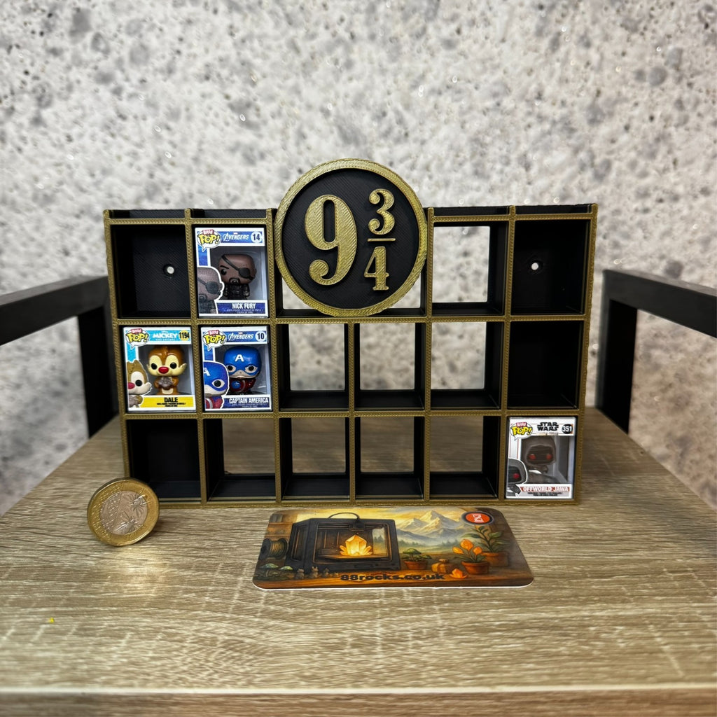 Display Shelf for Bitty Pop Harry Potter themed, 20 slots organizer