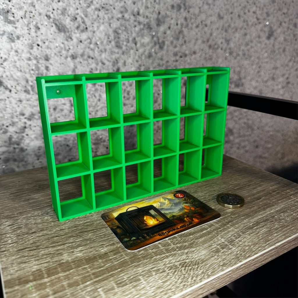 Display Shelf for Bitty Pop 24 slots green unit