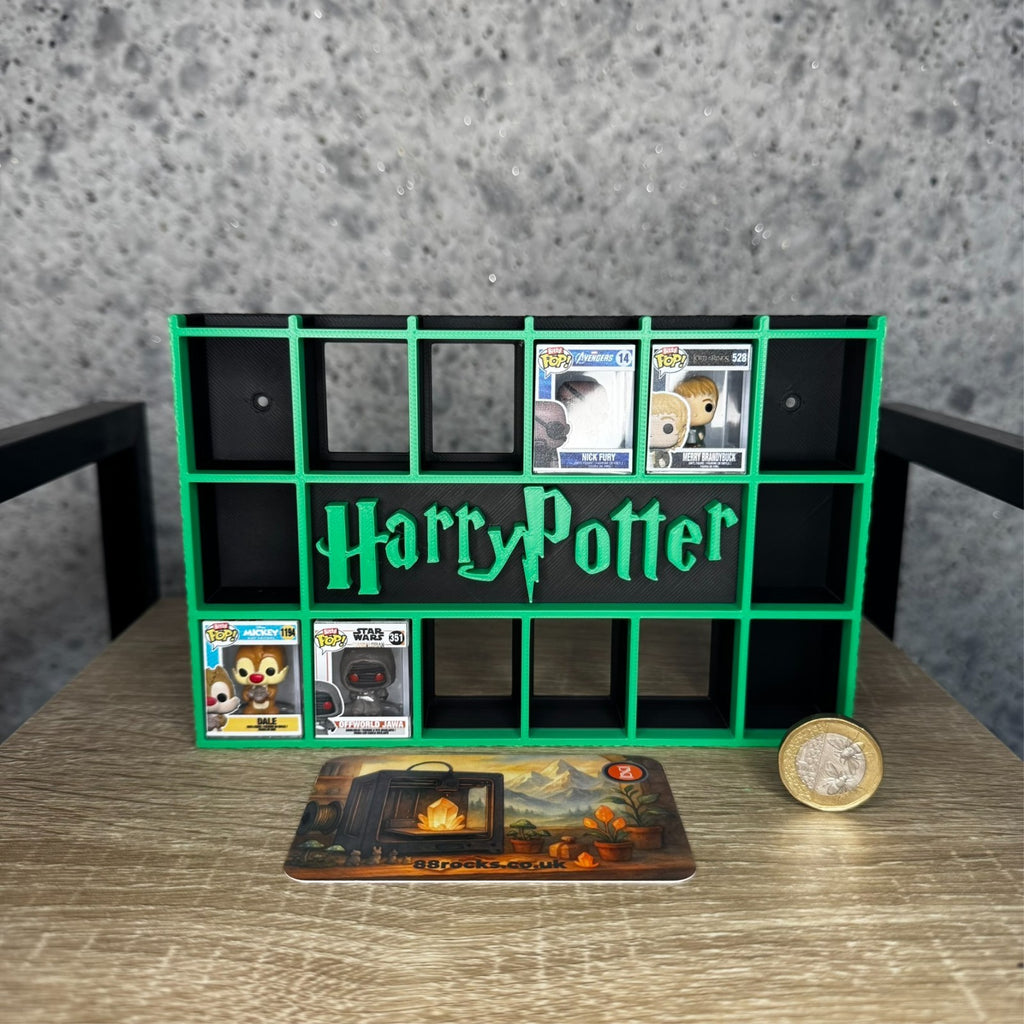 Display Shelf for Bitty Pop Harry Potter themed, 20 slots
