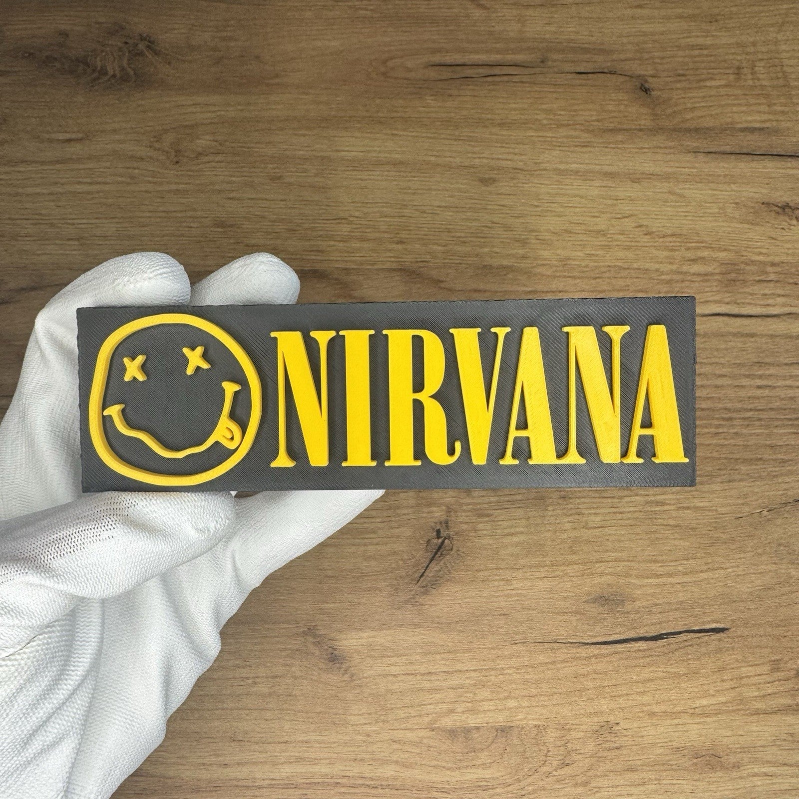 Guitar Pick Holder Stand Nirvana Themed Desk Display Guitar Pick Organizer