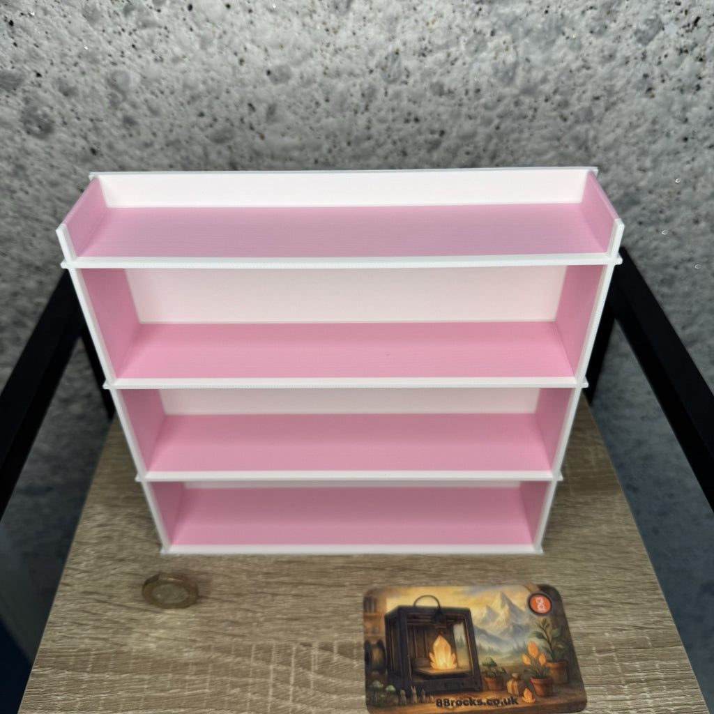 Display Shelf for Disney Doorables Figures 3 Tier Mini Figure Shelf