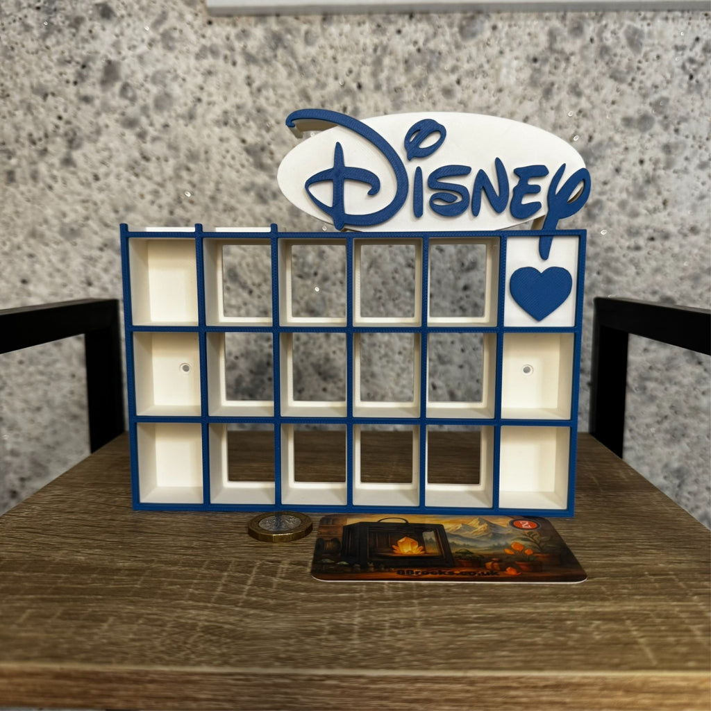 Display Shelf for Bitty Pop Disney themed 19 slots unit w&b