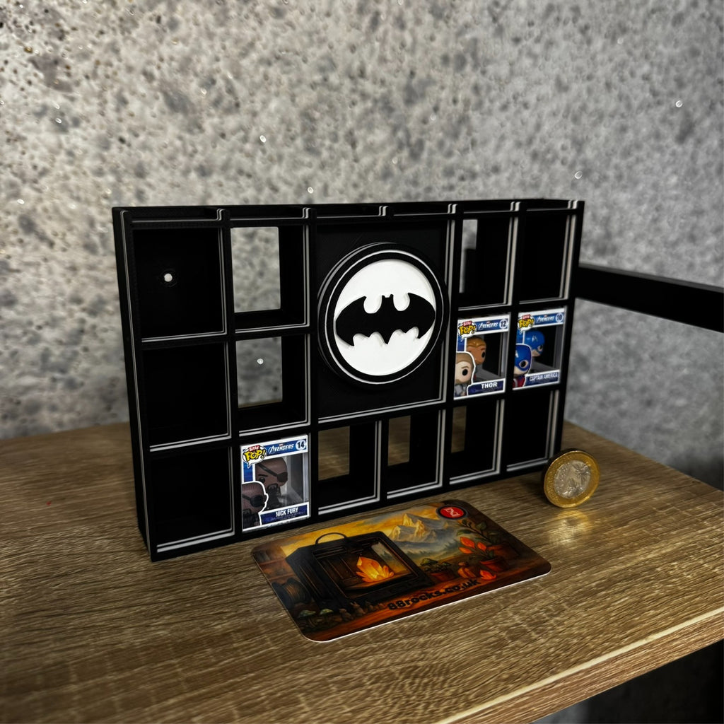 Display Shelf for Bitty Pop Batman themed organizer 20 slots