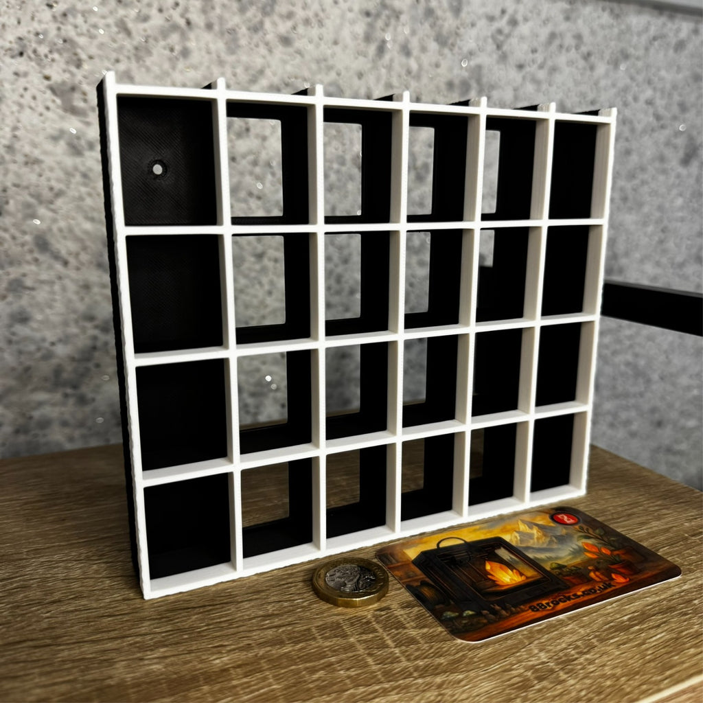 Display Shelf for Bitty Pop 30 slots black white organizer