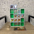 Display Shelf for Bitty Pop 20 slots organizer green white