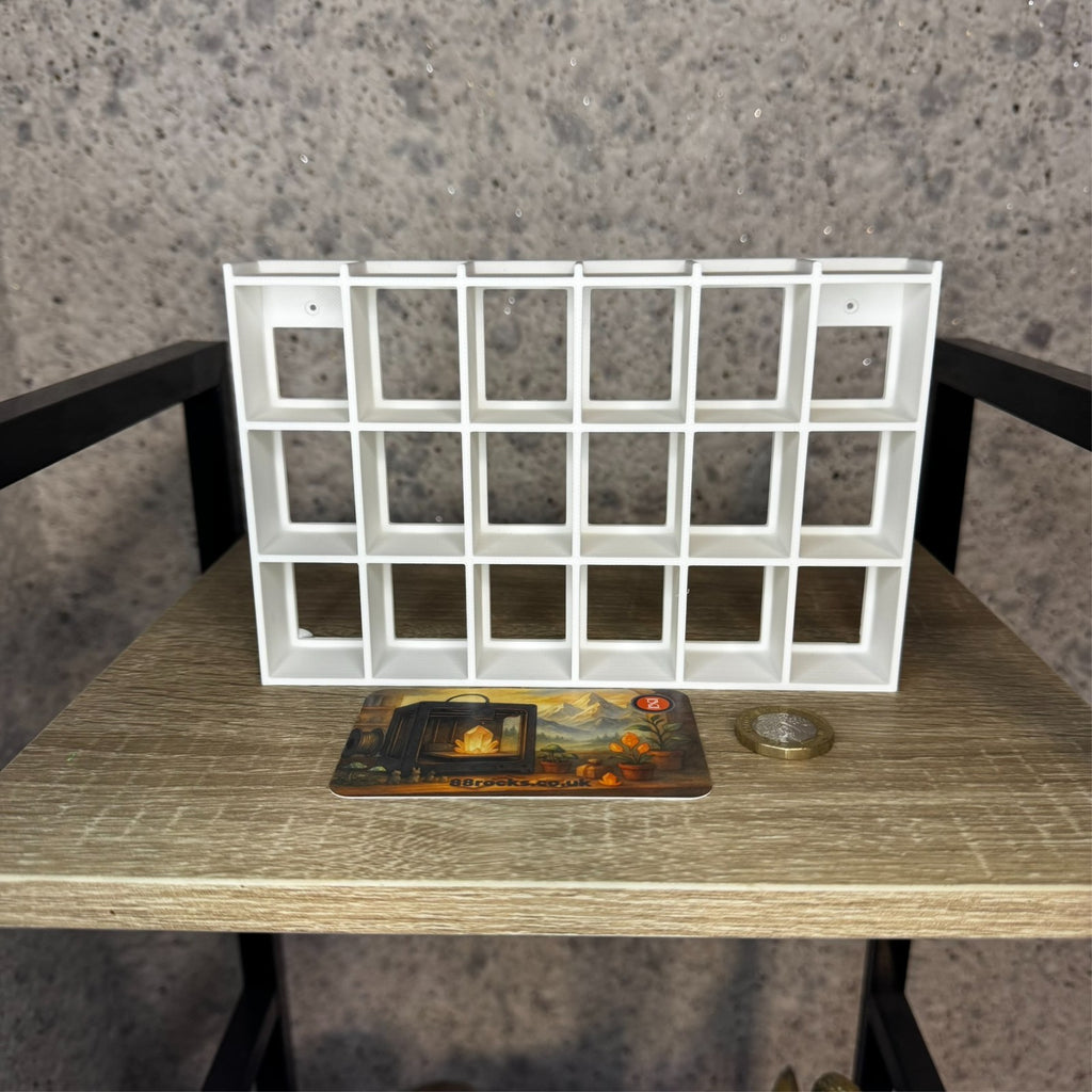 Display Shelf for Bitty Pop 24 slots white unit