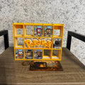 Display Shelf for Bitty Pop Pokemon themed  17 slots stand organizer