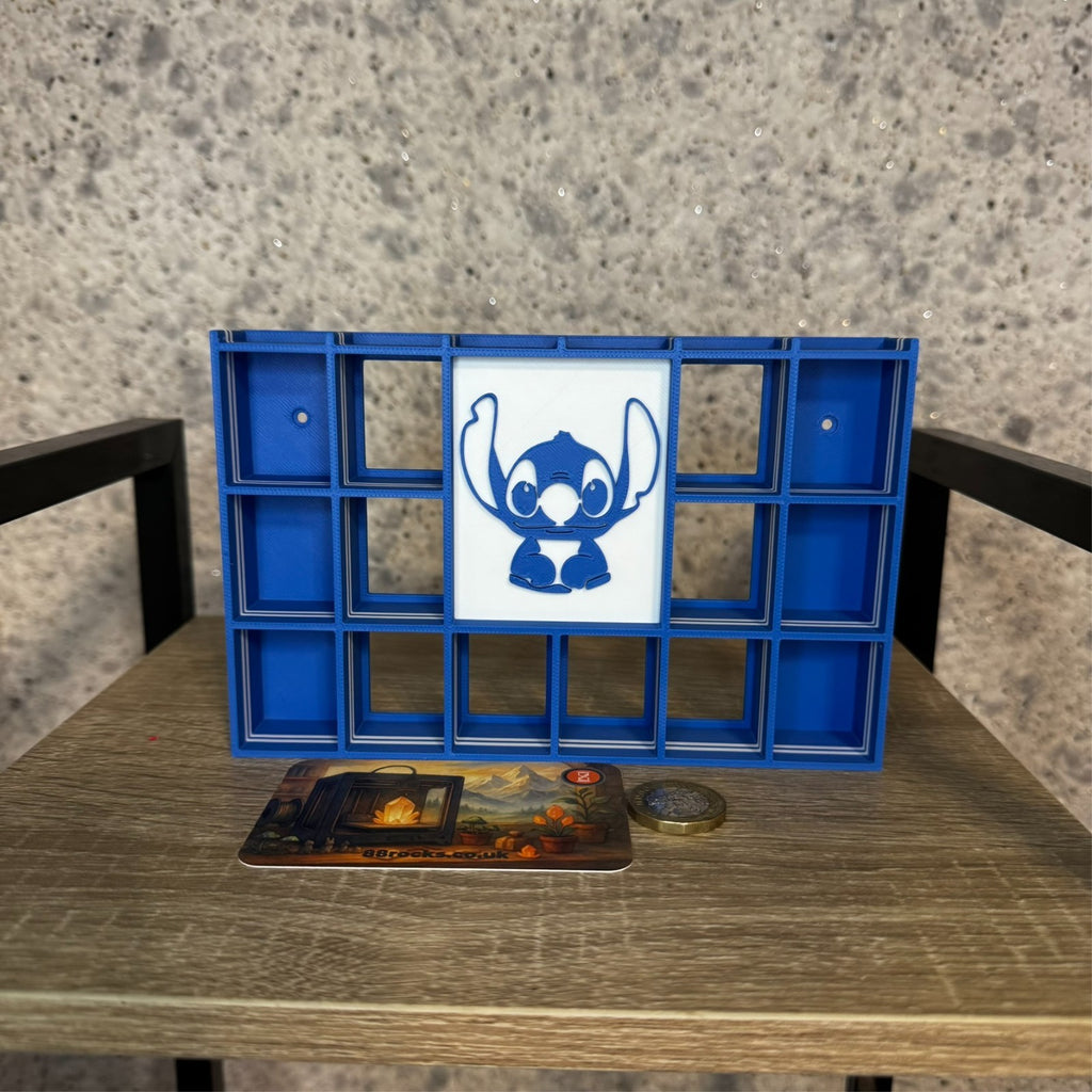 Display Shelf for Bitty Pop in Stitch Theme 20 Slots organizer