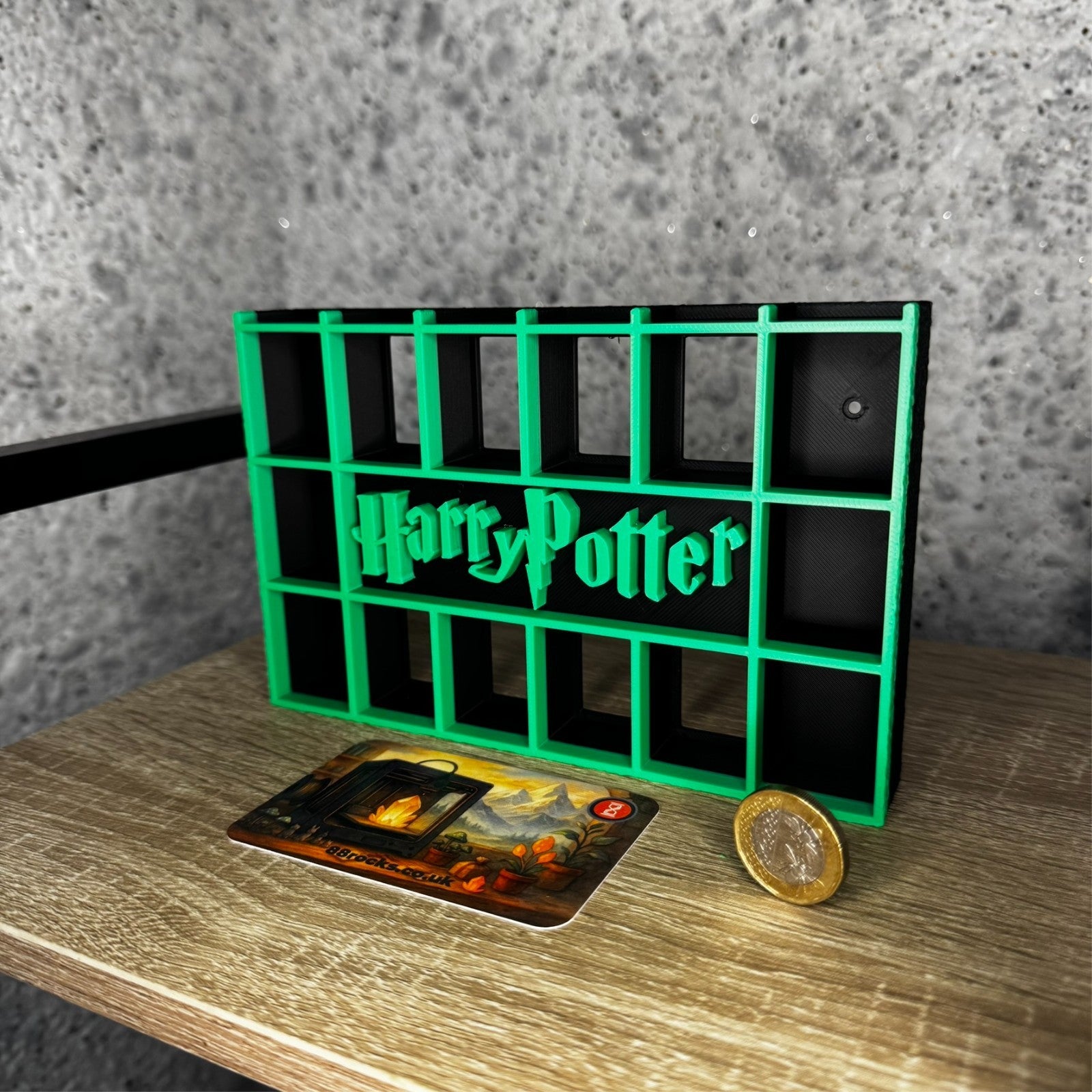 Display Shelf for Bitty Pop Harry Potter themed, 20 slots