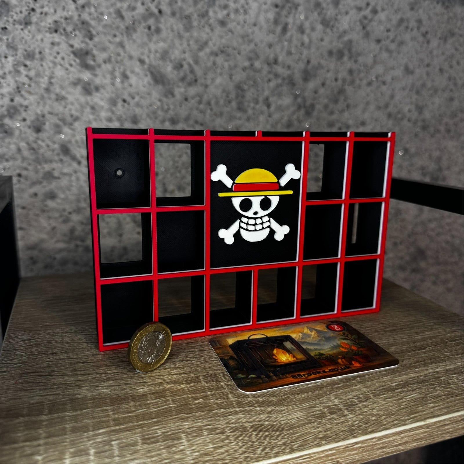 Shelf for Bitty Pop collection in One Piece theme