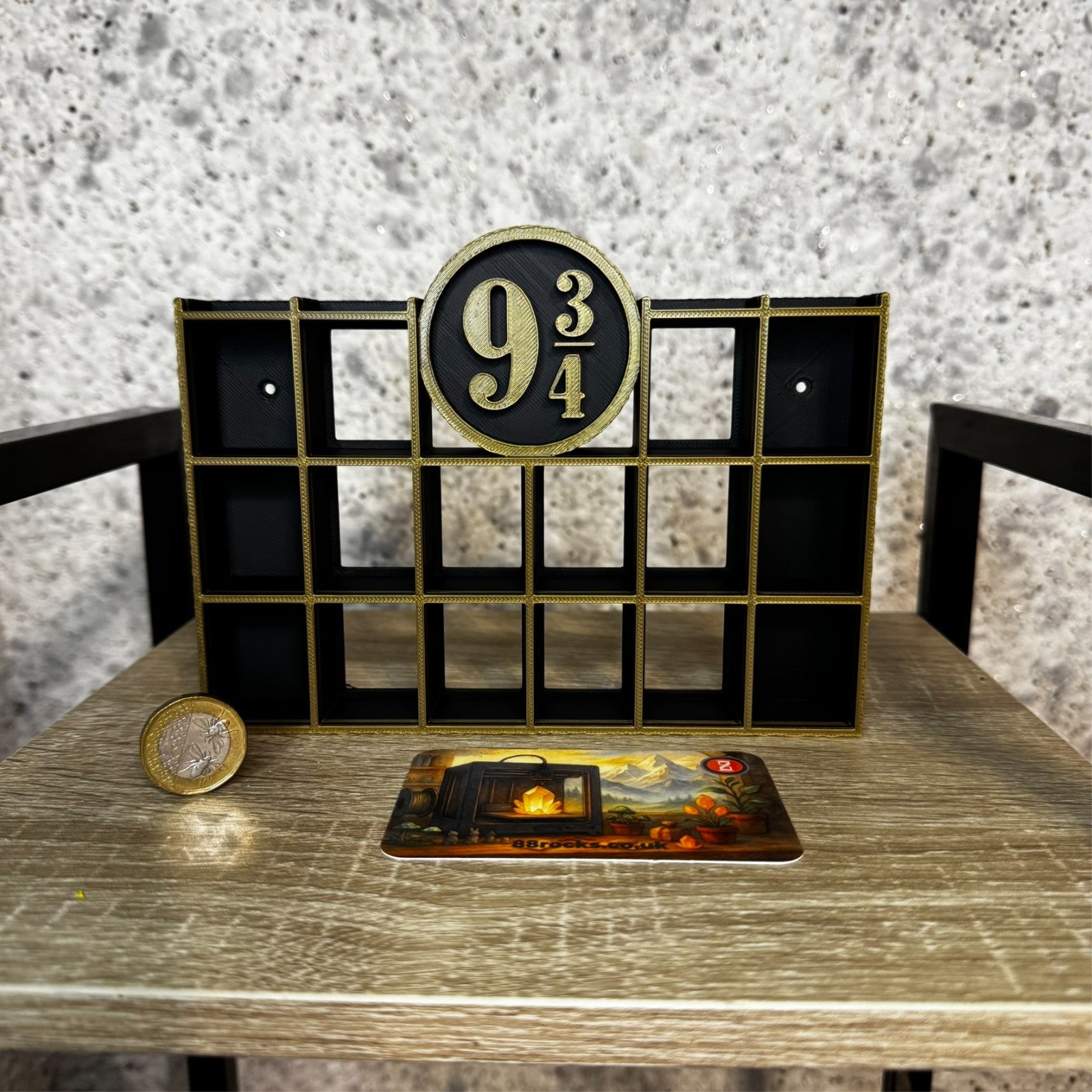 Display Shelf for Bitty Pop Harry Potter themed, 20 slots organizer