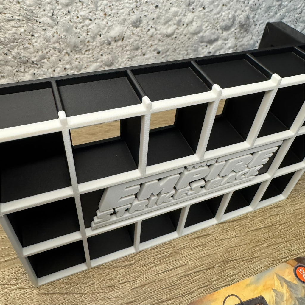 Display Shelf for 20 Bitty Pop Empire Strikes Back themed organizer