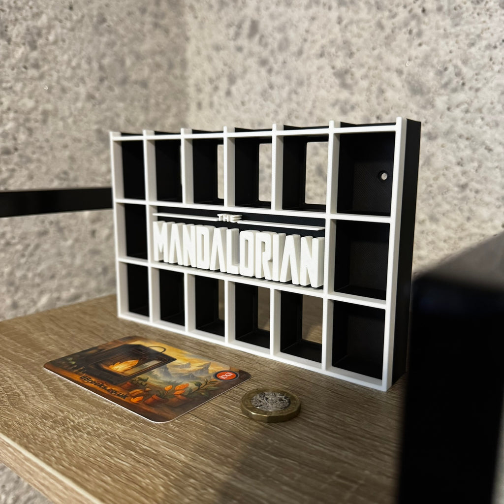 Display Shelf for Bitty Pop The Mandalorian Themed