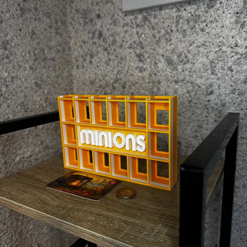 Display Shelf for Bitty Pop Minions Theme