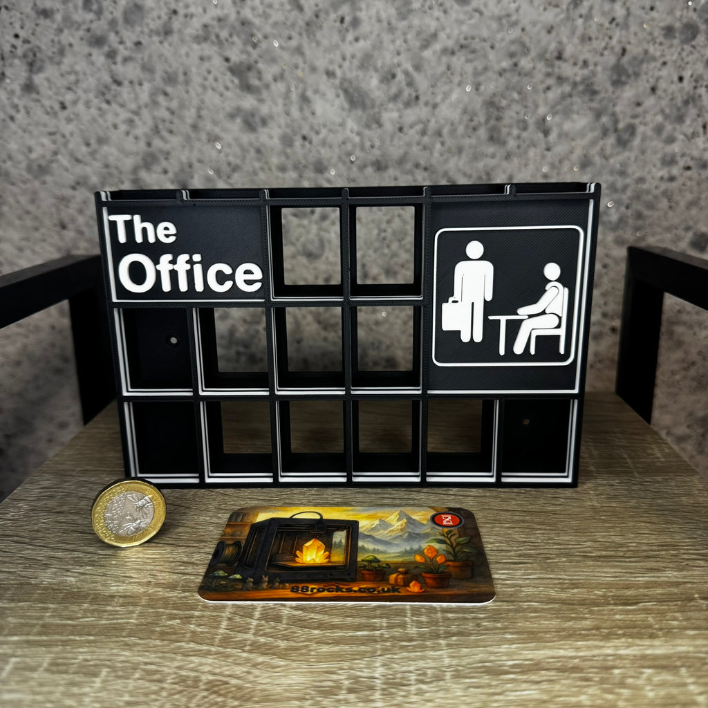 Shelf for Bitty Pop The Office themed, 18 slots
